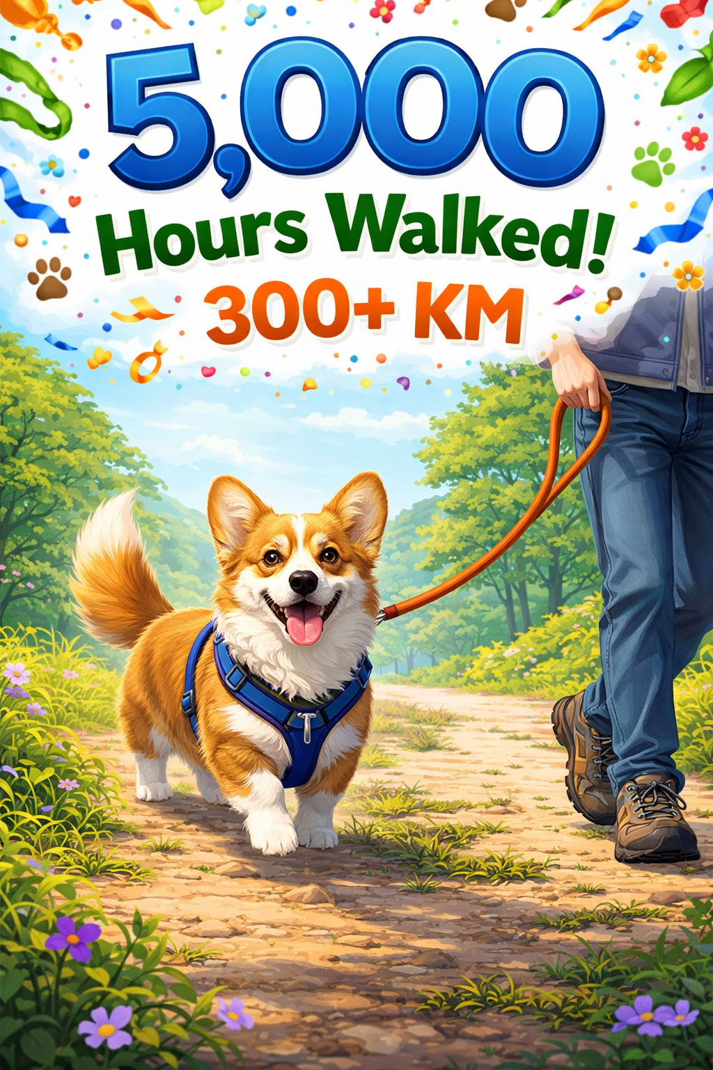 5,000 Minutes, 300 KM… and One Very Determined Corgi