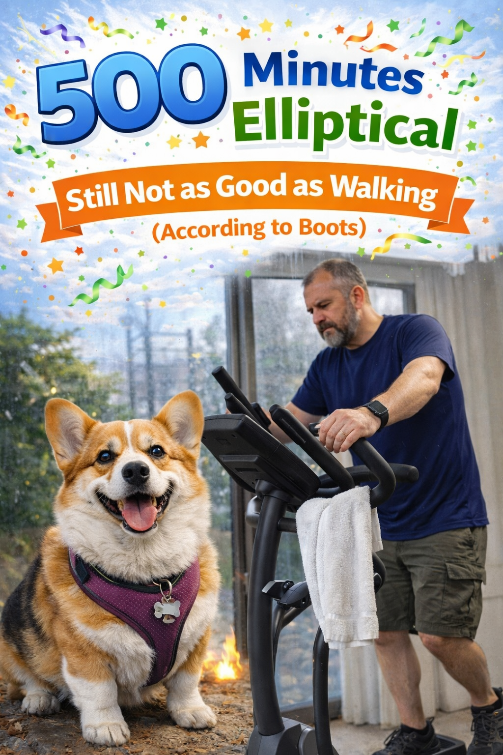 500 Minutes on the Elliptical… With Supervision (Of Course)