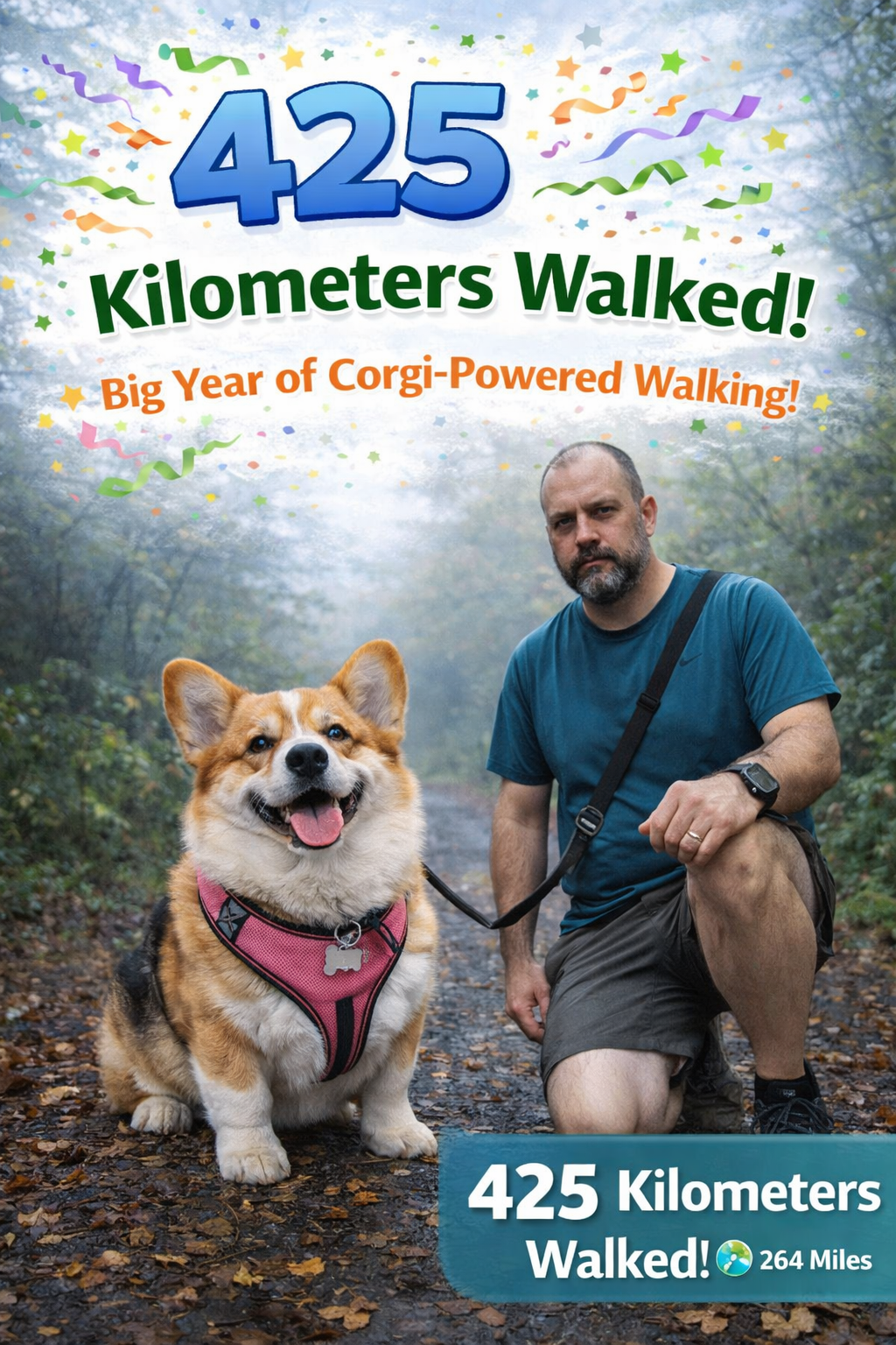 425km Walked… and Still Going